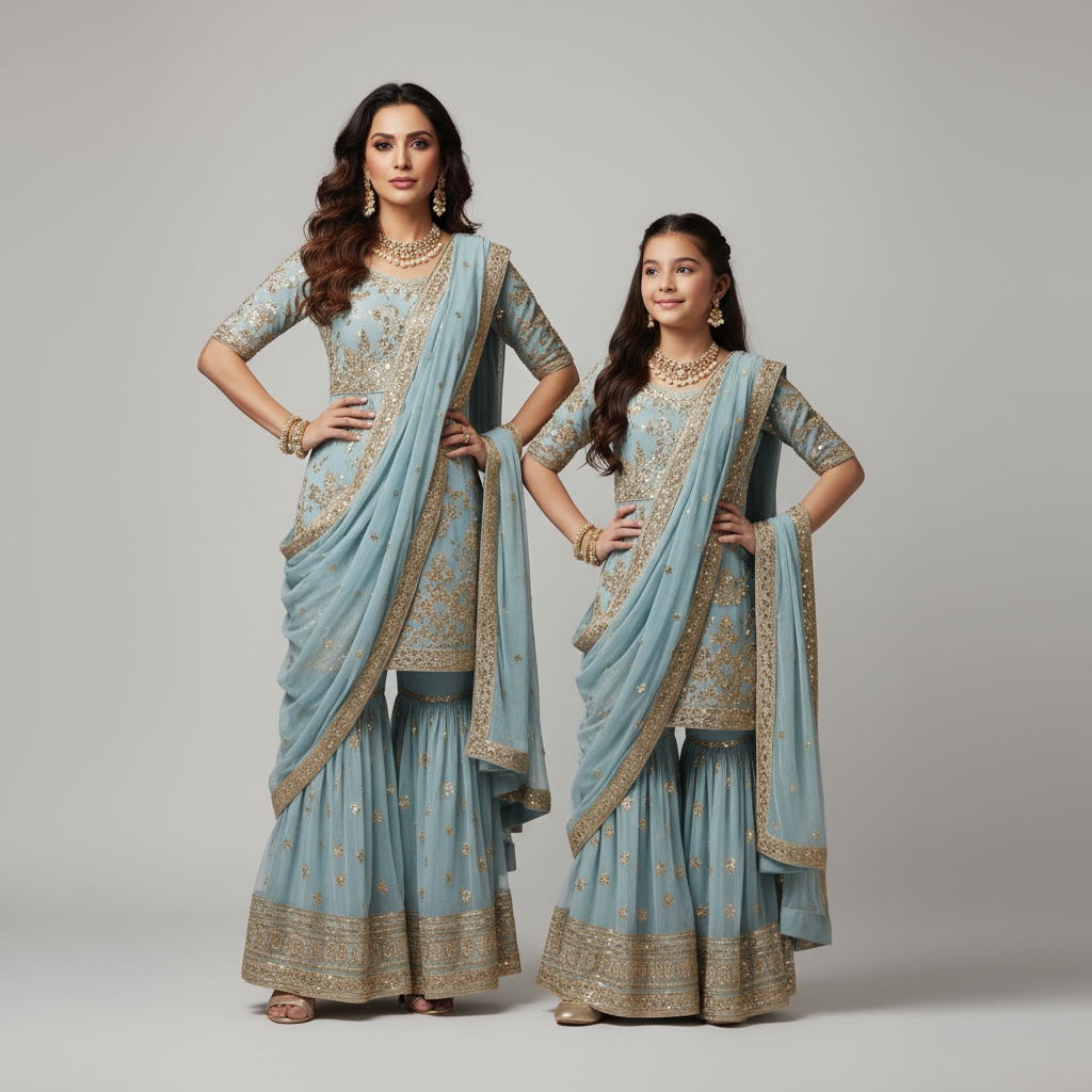 Mom & Daughter Combo Dresses in Pune