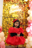 red dress for Girls Child - Fashion Designer in Pune 