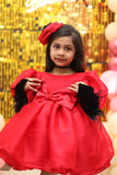 red dress for Girls Child - Fashion Designer in Pune 