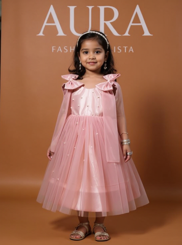 Young girl in a pink dress - Fashion Designer in Pune