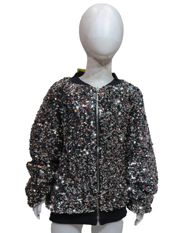 Midnight Spark Sequin Jacket