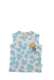 Children's outfit with blue and white pattern - Fashion Designer in Pune