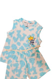 Children's outfit with blue and white pattern - Fashion Designer in Pune