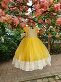 Yellow frok for girl - Fashion Designer in Pune