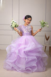 Young girl in a purple dress - Fashion Designer in Pune